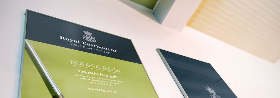 Golf club branding and website Design East Sussex