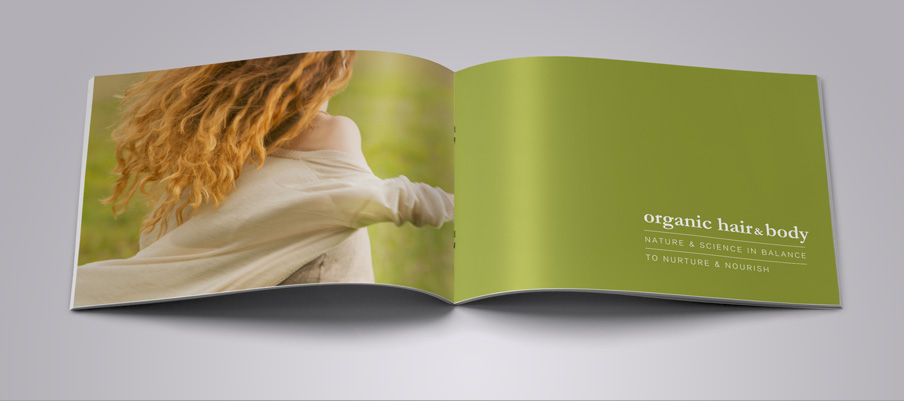 Organic Skin Care brochure and catalogue